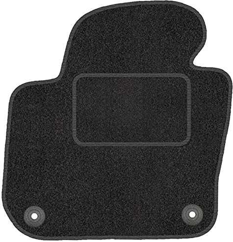 Fahrer Fußmatte Velours Fahrerseite Fahrermatte für Skoda Superb II (08-15) - 1-teilig - Passgenau