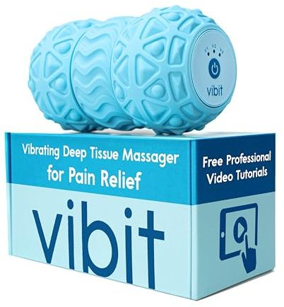 Vibit Vibrating Foot Massager for Plantar Fasciitis, Sciatica & Pain Relief