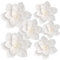 Mrltau 6 Stück Papierblumen Deko zum Aufhängen - Set für Hochzeit, Geburtstag, Tischdeko, Babyparty und Gartenparty