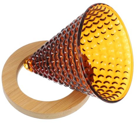 FONDOTIN 1juego Embudo De Café De Vidrio Reutilizable Filtro Para Espresso y Té Diseño Compacto y Portátil Para Casa y Oficina Accesorio Multifuncional Para Bebidas