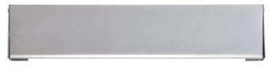 Kooples Hardware Letter Tidy 345mm x 75mm – Satin Stainless Steel SS – Internal Door Plate Cover for Letterbox