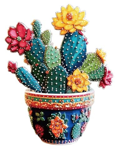 en bois Cactus - Jeu familial amusant coloré en bois - Puzzle de cactus pour Thanksgiving et réunions avec des amis, pour adultes, adolescents, amis et couples