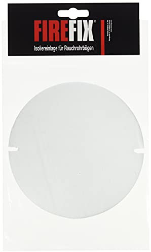 Insulating Insert for Cleaning Doors of Firefix Smoke Pipe Bends Universal for Diameter 120 mm to Diameter 200 mm.