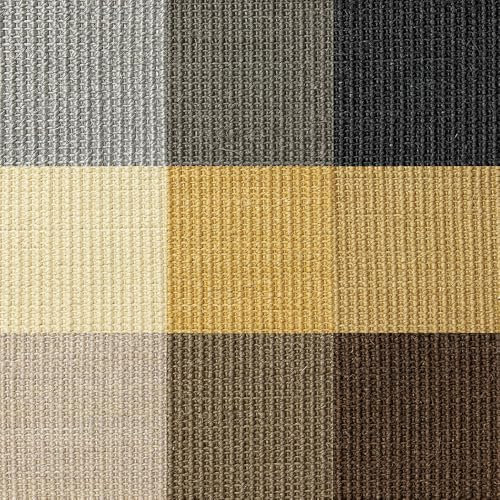 Kratzbaumland Premium-Sisalteppiche für Kratzmöbel/Kratzbretter/Kratzbäume: 1,0x2,0 Meter (2,0 m²), Farbe: Natur