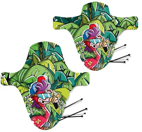 Riesel Design - MTB Schutzblech – Mudguard Schlamm:PE für Mountainbikes | ultraleichter Spritzschutz, Kotflügel & Schmutzfänger am Fahrrad – für 20–29 Zoll, Downhill, Enduro, XC & E-Bike geeignet