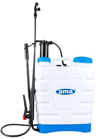 Pompa a Spalla Manuale Ama 18L con Lancia Telescopica 3 Bar