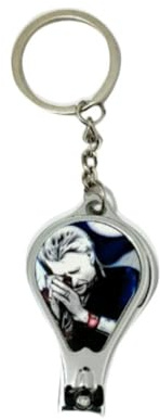 Générique Porte clef coupe ongles et décapsuleur Johnny Hallyday