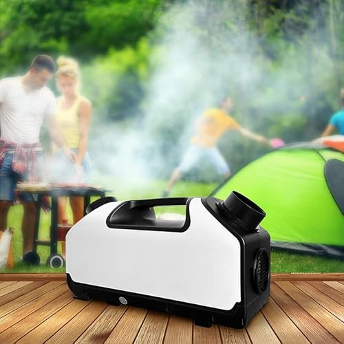 Condizionatore d'aria portatile, condizionatore d'aria per camper da 700 W da esterno con volume d'aria di 210 m³/h, 3 velocità del vento, raffrescatore d'aria per tenda mobile per tenda da campeggio