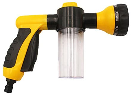 8 In 1 Druck Schlauch Düse Schaum Pistole Jet Spritzpistole Hund Bewässerung Garten Werkzeuge Seife Pistole Ho Auto Dispenser wasser Tier V2F1 Waschen