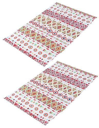 Alipis Set Di 2 Eleganti Tovagliette Sottopiatto Tovaglietta Sottopiatto ...