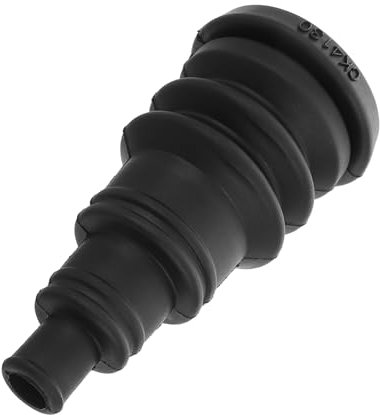 FUNNETOYU Black Rubber Wire Grommet Kit for Automotive Wire Protection and Cable Management, Grommet Dustproof Stretch Design, Suitable for Vehicle Wiring Harness and Electrical Boxes