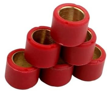 Pexorin Jeu de Galets de variateur 16x13 mm 4 g - 7 g, for Buxy M Vivacity Speedake Speedfight 1 2 Splinter Squab TKR 50cc Poids des Galets de variateur de Scooter(Black 16x13mm 7g)