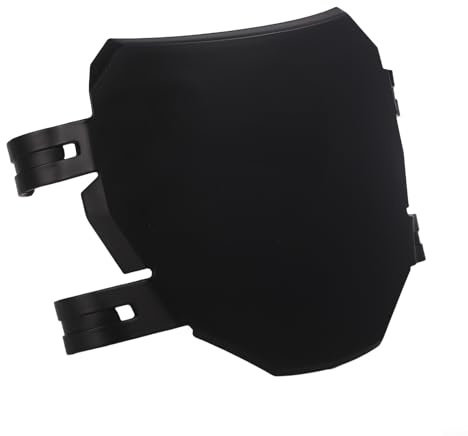 Feeshoppher Motorrad Front Nummernschild Schwarz Kennzeichen Vorne Kennzeichen Nummernschild PP Kunststoff Montageplatten Zahlen Board Nummernschilder Kompatibel mit X/S Elektro Dirt Bike