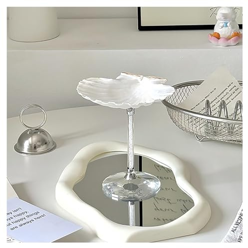 BSKJMMP Shell Conch Wine Glass Natural Seashell Glasses Wedding Goblet Martini Cocktail Cup Romantic Table Centerpiece Beach Party Drinking (Shell)