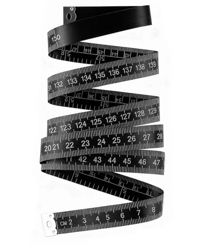 Zeeorymn Mètre Ruban Double Face, Ruban Mètre Couturier Double Face - 150cm/60 pouces, Adapté à la Mesure de Taille Corporelle et Couture, Outil de Mesure pour Couture Manuelle