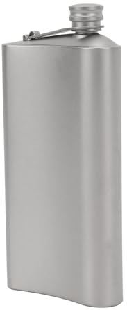Hztyyier Flasque Anti-fuite pour Bouteille Métallique Ti, Conception Légère pour la Randonnée (250ml)