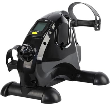 Mini Elíptico Compacto Paso A, Polea Hidráulica De Resistencia, Entrenador Rehabilitación Cardiovascular For El Hogar Y La Oficina, Sin Reposabrazos Alivia La Fatiga(Black)