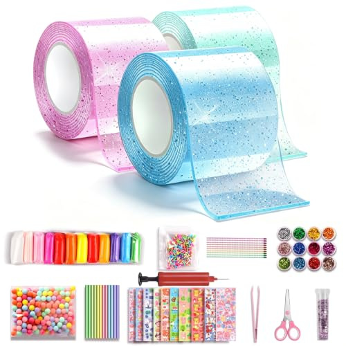 Stressball-Herstellungsset, Nano-Tape-Blasen-DIY-Set