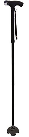 Easy Walk 001 Bastone da Passeggio Pieghevole, Nero - 1 Pezzo