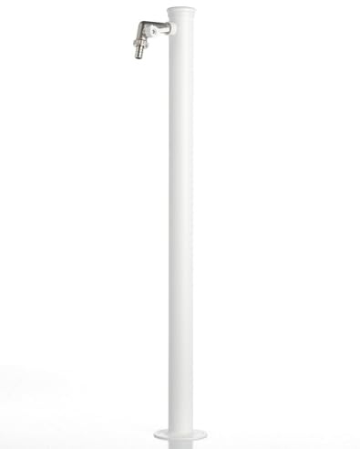 Fontana da Giardino con Rubinetto Belfer 42/SR Bianco