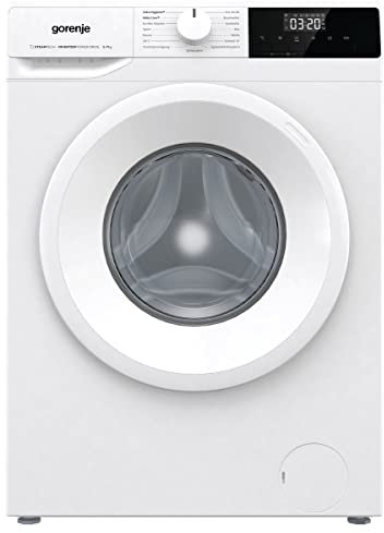 Gorenje WNHPI 74 SCS/DE Waschmaschine mit Dampffunktion, 7 kg, 1400 U, 15 Programme, AquaStop, Inverter PowerDrive Motor, Edelstahltrommel, EEK C, weiß