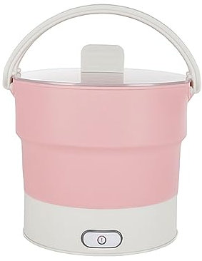 0,8L Cuisinière Électrique Pliable Bouilloire Électrique De Voyage Portable Outils En Silicone De Qualité Alimentaire Contre L'ébullition À Sec Pour Cuisine Dortoir Voyage Camping Extérieur ( Color :