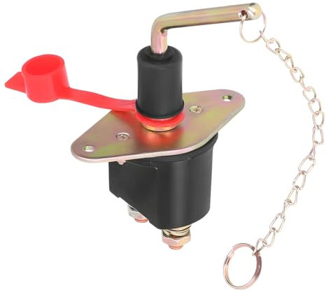 CGEAMDY Interruptor Aislador Batería, Interruptor De Desconexión Del Aislador De La Batería Del Coche, Interruptor Batería Coche Alta Corriente, Aislador Baterías Vehículos Interruptores Para Coches