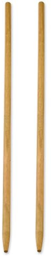 PDL – Pegdev - Hard-Wood 1.2m Heavy Duty Tapered Handle - Replacement for Rakes, Brooms, and More - Sturdy and Strong. Pack of 10