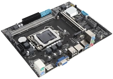 Carte Mère D'ordinateur B365M K, 32 Go DDR4 LGA 1151 M ATX PCI Express 16X M.2 NVme NGFF 2280, pour Processeur avec Une Large Gamme D'applications