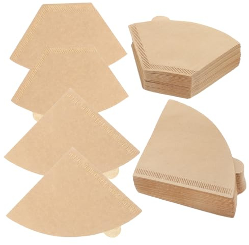 iplusmile Filtre à Café Conique Jetable En Papier Résistant Déchirure 200 Pièces Pour Cafetières Utilisation Quotidienne Lot Mixte