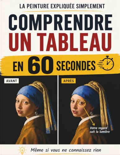 Comprendre la peinture : analyser un tableau en 60 secondes: Une méthode simple pour décrypter une œuvre d’art et enfin comprendre ce que vous regardez. Pour les débutants en histoire de l'art.