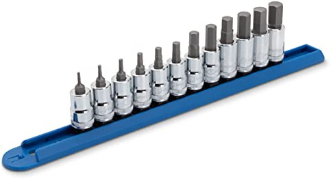 GearWrench 12 Pc. 3/8 Drive Hex Bit Socket Set, Metric - 80580