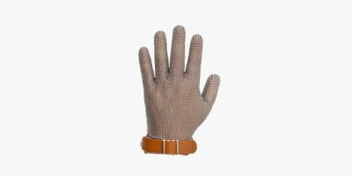 Arcos Guantes de Protección de Malla - Acero Inoxidable Anticorte para Cocina - Certificación EN 420/EN 10827/1 - Tamaño XXS 210 mm - Seguridad y Durabilidad