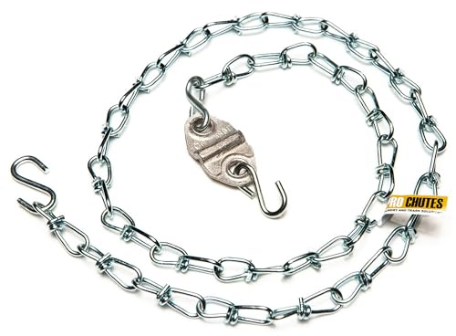 Pro Chutes Trash Chute Fusible Link Kit 165° Part - Universal Replacement Hardware For Laundry Discharge Doors & Fire Damper - Vertical & Horizontal - NFPA Compliant UL Listed - Adjustable 30 Chain