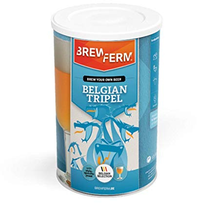 Brewferm – ölkit Belgian Trippel – ölbrygga själv – 9 liter – något kryddig och kraftigt hoppad