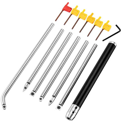 Drechseleisen DrechselzubehöR DrehmeißEl Holz Holzdrehwerkzeug Drehmaschine Drechselmesser Drechselbeitel Drehbank ZubehöR Grobbearbeitung Detailer Schwanenhalshohler Trennwerkzeuge