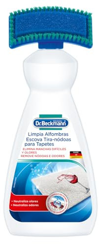 Dr. Beckmann Limpia Alfombras | Elimina incluso las manchas y los olores más persistentes | Incluye cepillo aplicador | 650 ml