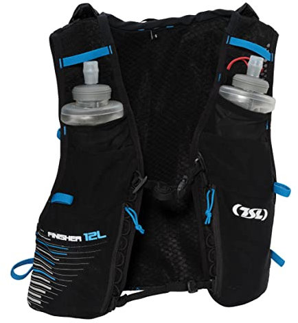 TSL Gilet d'hydratation avec 2 flasques Souples Finisher 12 L