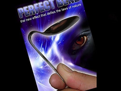 MOMOMAGE Perfect Bend Magic Tricks Cuillère de magicien Bend Magic Close Up Illusions de scène Gimmick Prop Comédie Mentalisme Accessoires
