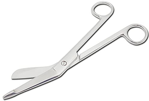 Vorfaove para el Hogar de 14 Cm Tijeras de EnfermeríA de Tijeras de Vendaje de Acero Inoxidable