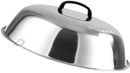 Edelstahl-Topfdeckel, Kochgeschirr, Topfdeckel, Wok-Abdeckung, Kochdeckel, Kochtopf-Zubehör, verdickte Kochabdeckung, Küchenhelfer, Multifunktions-Topfdeckel, verdickte Kochtopf-Abdeckung