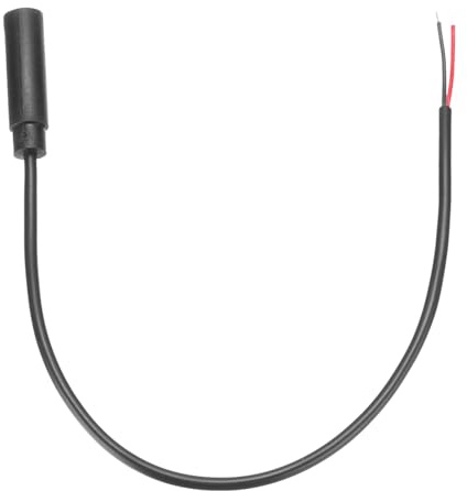 sourcing map 3.5mm Female Jack to Bare Wire TRS 2 Pole 1/8 9.84in | Open End Replacement,Stereo Mono Audio Cable Plug Jack Plug 34mm for Earphone Headphone Cable Repair