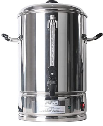 XSDAJSD Cafetière et Distributeur de Boissons Chaudes, Chauffe-Eau à Double paroi en Acier Inoxydable pour Une Isolation optimale et Un Maintien au Chaud Automatique pour restaurants/-/10 L