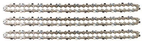 3 tallox Sägeketten 3/8 1,6 mm 60 TG 40 cm Schwert Vollmeißel kompatibel mit Stihl Motorsägen