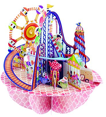 Santoro Pirouettes Fairground 3D Pop up Card