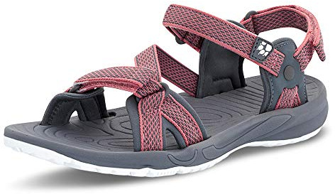 Jack Wolfskin dam Lakewood Ride W sport- och utomhussandaler, Rosa rosenkvarts 2131, 35.5 EU
