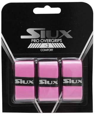 Packung Siux Pro X3 Overgrips In Fluoreszierendem Rosa