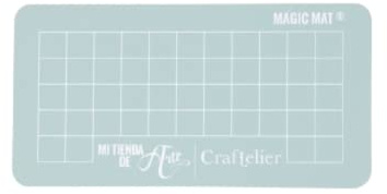 Craftelier - Magic Mat® Mini Selbstheilende Schneidematte für Mini Evolution We R Memory Keepers | Ideal für die Verwendung mit Ihrer Stanzmaschine | Türkis - Maße 12,5 x 6,5 cm