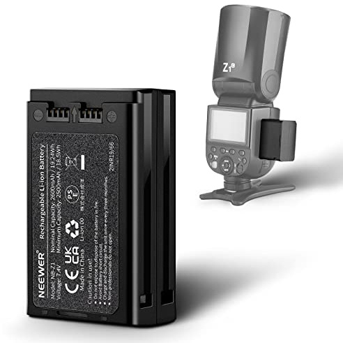 NEEWER 7.4V/2600mAh Replacement Li-ION Batterie pour Flash | Compatible avec NEEWER TTL Z2-C, Z2-S, Z2-N, Z1-C, Z1-S, Z1-N, Z880-C, Z880-S, Z880-N, Z760-C, Z760-S, Z760-N et NB-Z1.