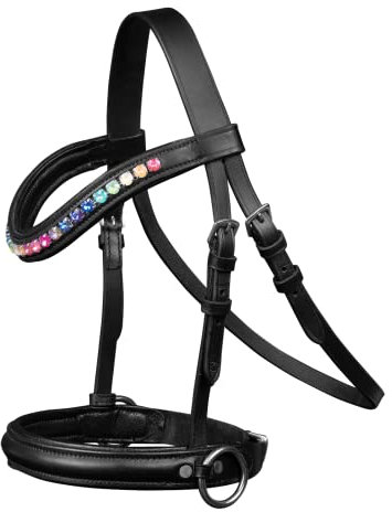 WALDHAUSEN Dekotrense für Holzpferd, SH, schwarz